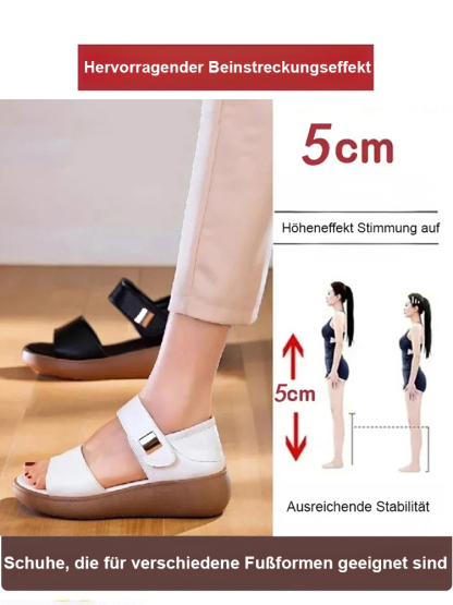 Minimalistische modische römische Sandalen