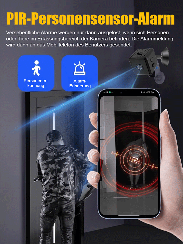 Die autarke KI-Kamera: 100% kabellos, ohne Internet. Deutsche Spitzentechnologie für Ihr Zuhause