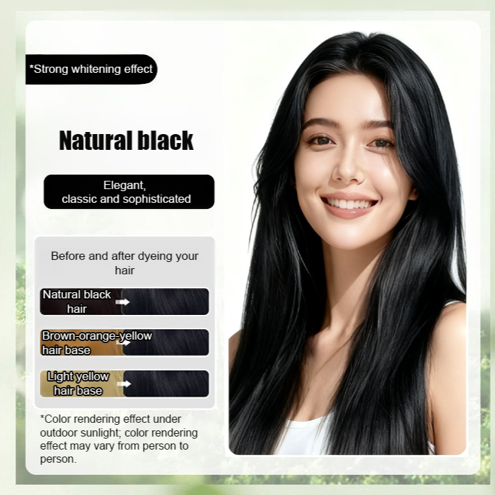 【Buy One Get One Free】Crystal Plant Extract Essential Oil Hair Dye