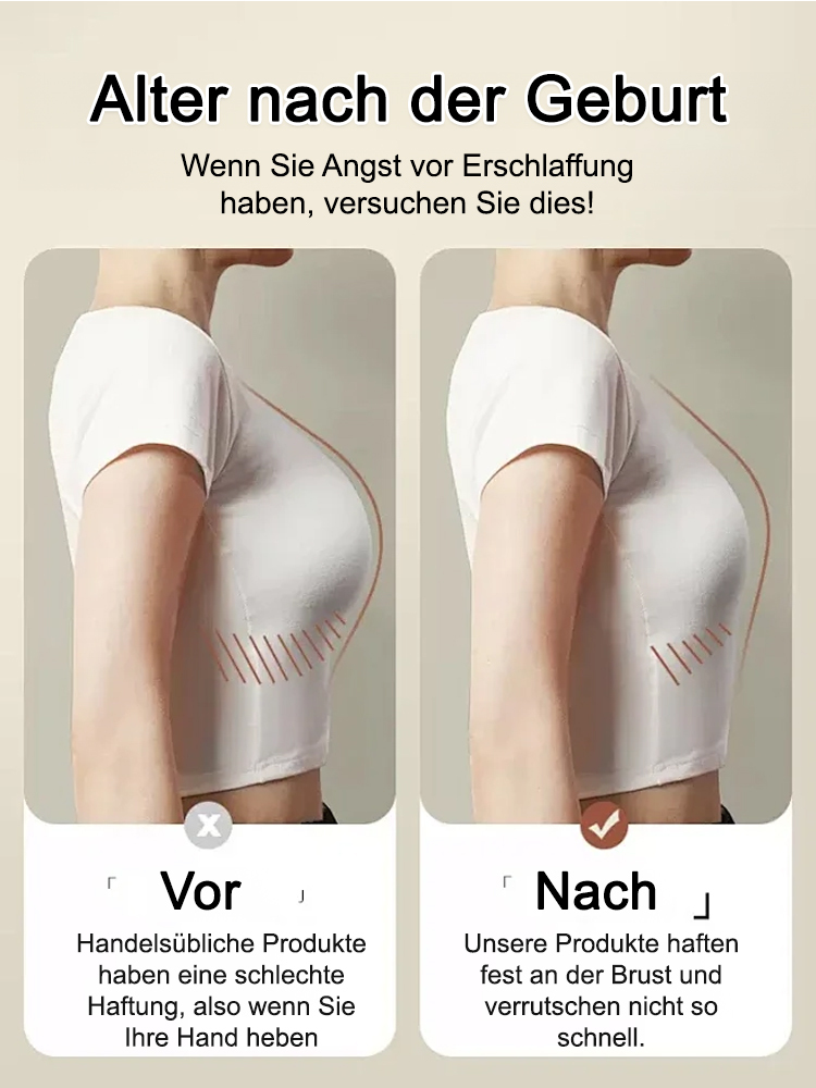 Bügeloser BH mit Trägern