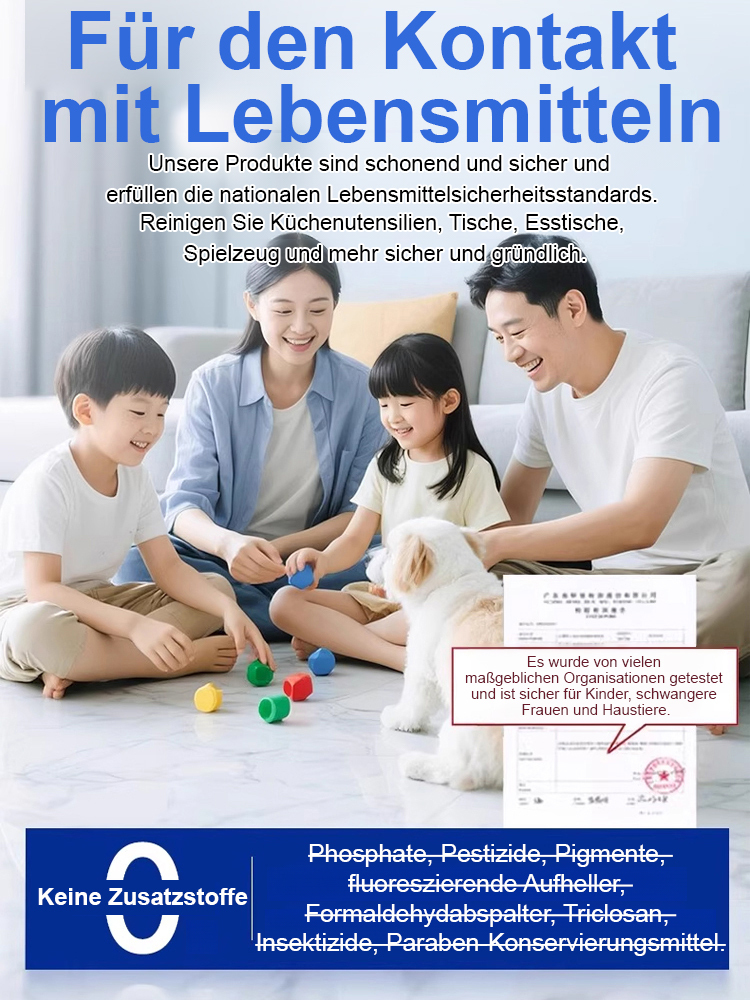 [Ganzes Haus, keine tödlichen Flecken] Multi-Action-Reiniger