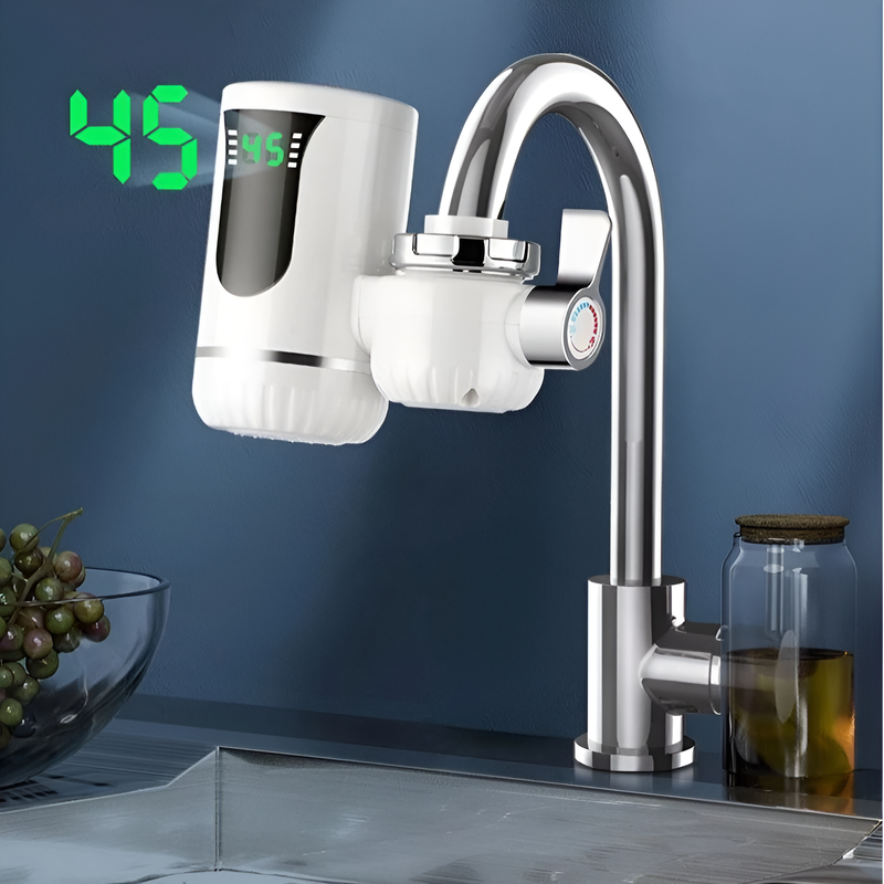 Szybko montowany kran z gorącą wodą bez podgrzewania