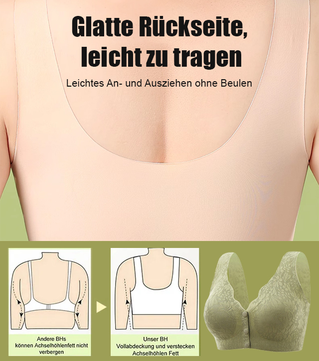 Lace Front Opening Komfort-Unterwäsche