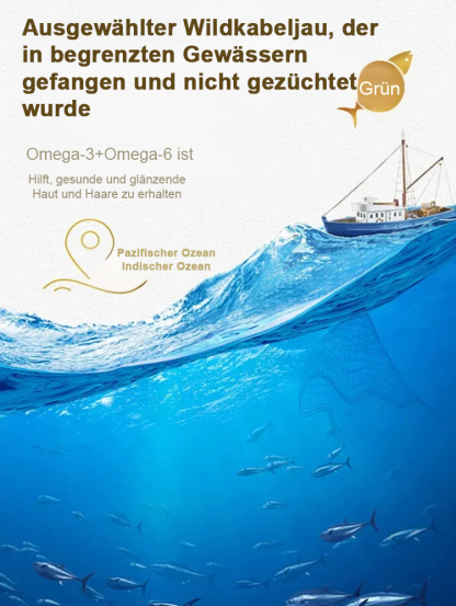 Zerreißbare, verzehrfertige Dorschfilets