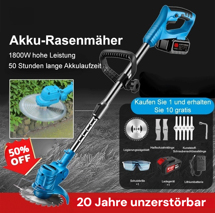 【🎖️🎖️🎖️Beliebte Artikel】Die tragbare elektrische Rasenmäher