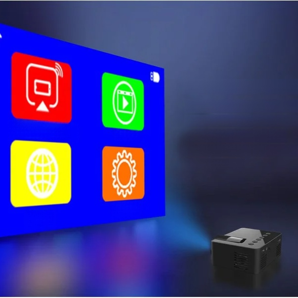 Mini proyector inalámbrico para smartphone