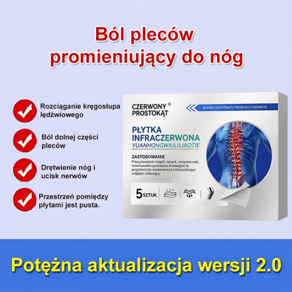【Natychmiastowy efekt】Plaster do terapii stawów barkowych, lędźwiowych i nóg