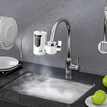 Szybko montowany kran z gorącą wodą bez podgrzewania