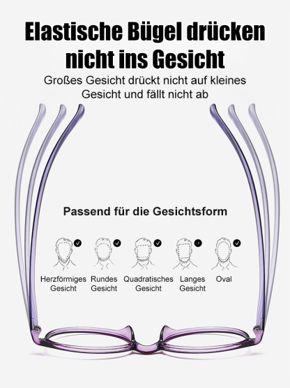 Faltbare tragbare Lesebrille