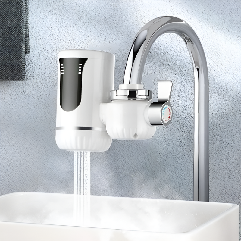 Praktyczny kran do kuchni z gorącą wodą