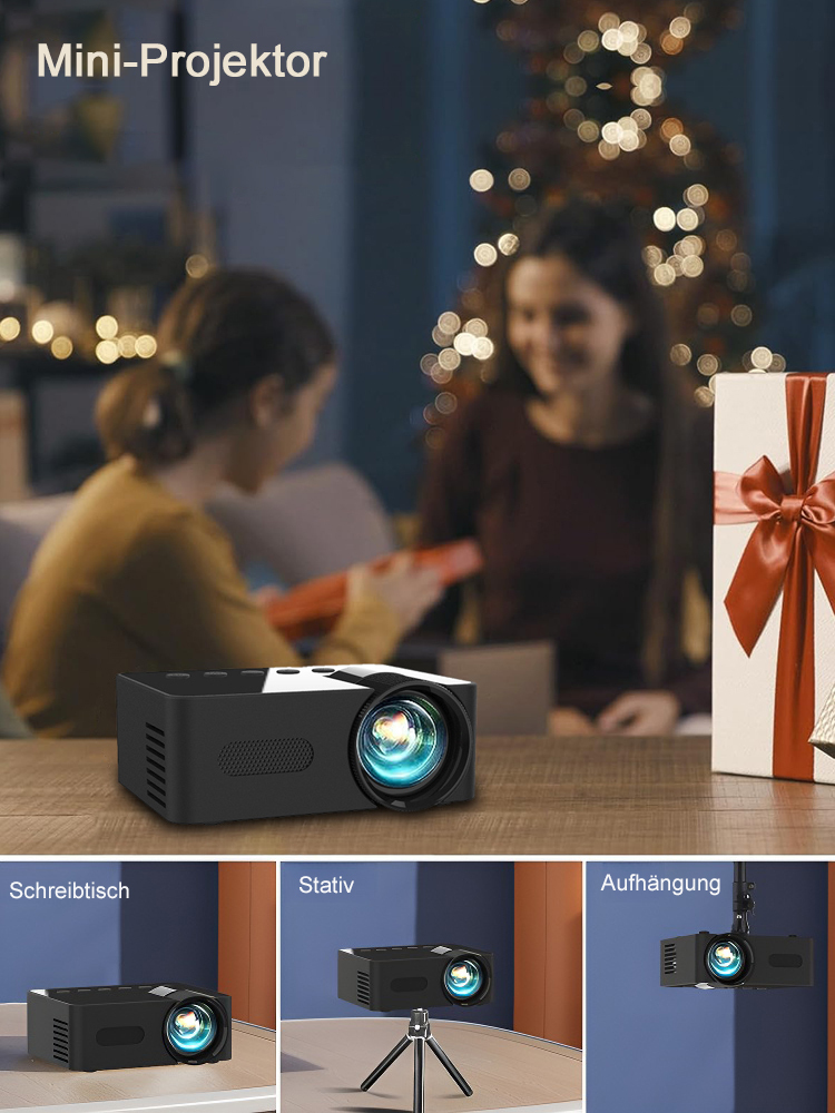 Tragbarer drahtloser Mini-Handy-Projektor