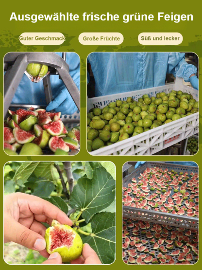 【Frische Früchte, direkt geschnitten】Zuckerfreie, getrocknete Feigen