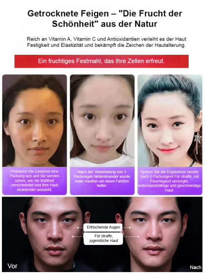【Frische Früchte, direkt geschnitten】Zuckerfreie, getrocknete Feigen