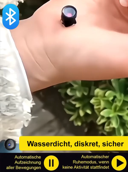 Intelligente drahtlose HD-Miniaturkamera