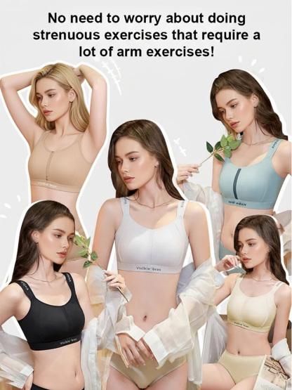 [For Large Busts] Slimming and Shock-Absorbing Lightweight Sports Bra