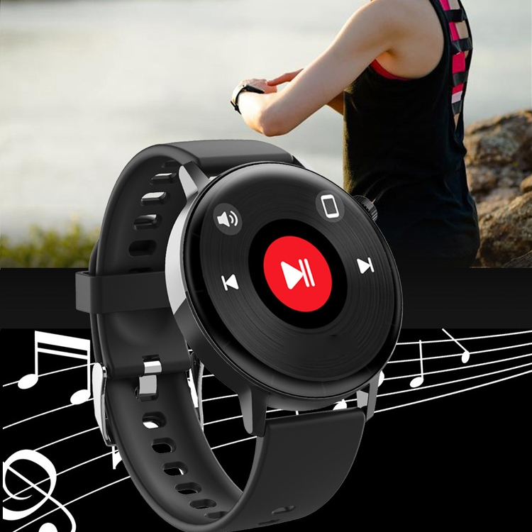 Pulsera deportiva registrando actividad física