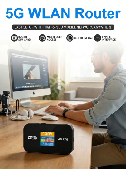 【Signal Base Station】Multi-Device 5G High-Speed Portable Wi-Fi