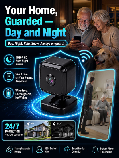 [Remote Voice Alerts for Visitors] Cube Smart CCTV Camera
