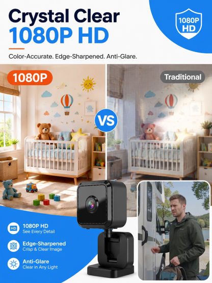 [Remote Voice Alerts for Visitors] Cube Smart CCTV Camera