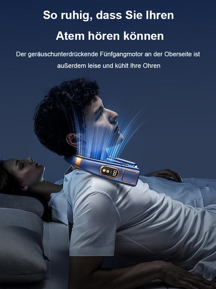 【🔥🔥🔥Beliebte Produkte empfohlen】Tragbarer Nackenventilator