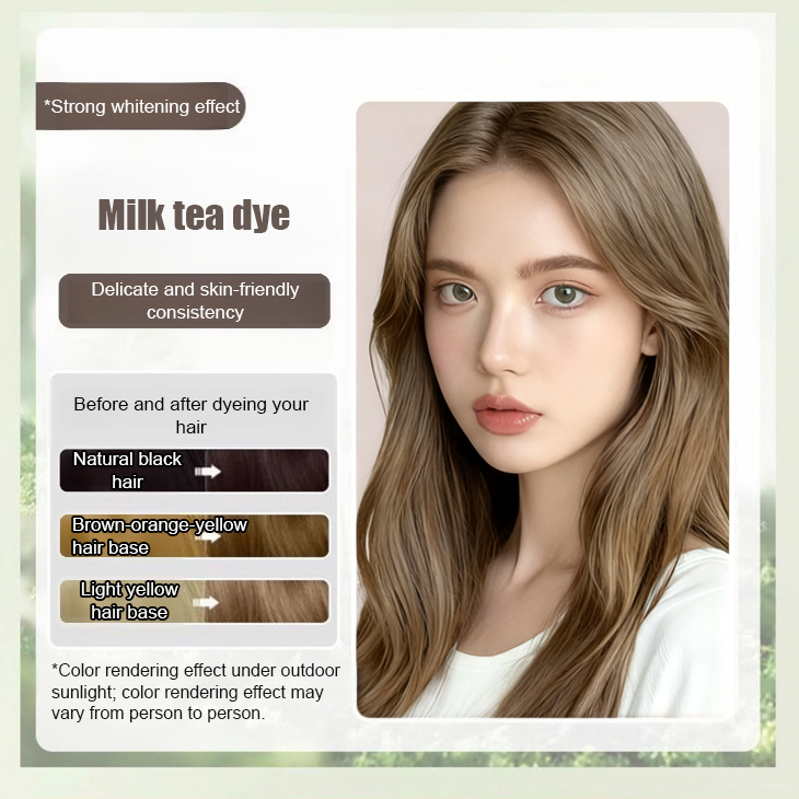 【Buy One Get One Free】Crystal Plant Extract Essential Oil Hair Dye