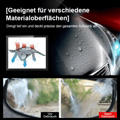 Schnell wirkendes Beschichtungsmittel für die Automobilindustrie Nanokristall-Beschichtung flüssig