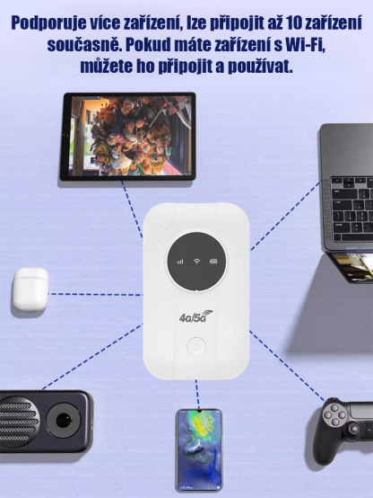 【Internet zdarma v kapse】5G router