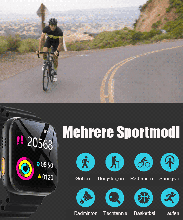 Smarte Sportuhr