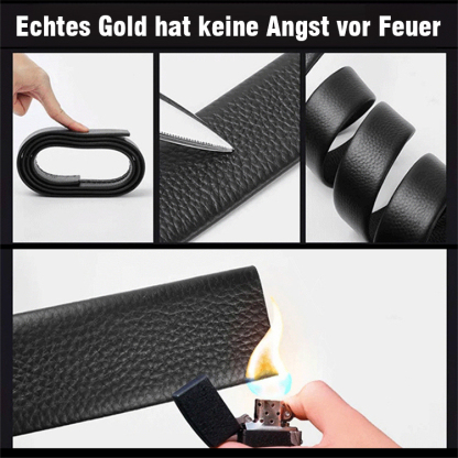 Premium Herren Ledergürtel für Business