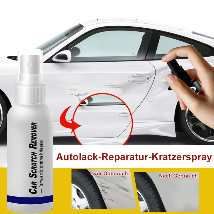 【🔥🔥🔥Beliebte Produkte empfohlen】Autolack-Reparatur-Kratzerspray/Lackschutz für jedes Fahrzeug/Wie neu in Minuten/Einfach sprühen  Kratzer weg