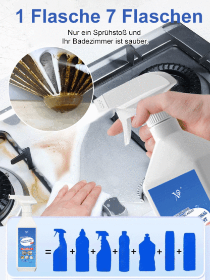 [Ganzes Haus, keine tödlichen Flecken] Multi-Action-Reiniger