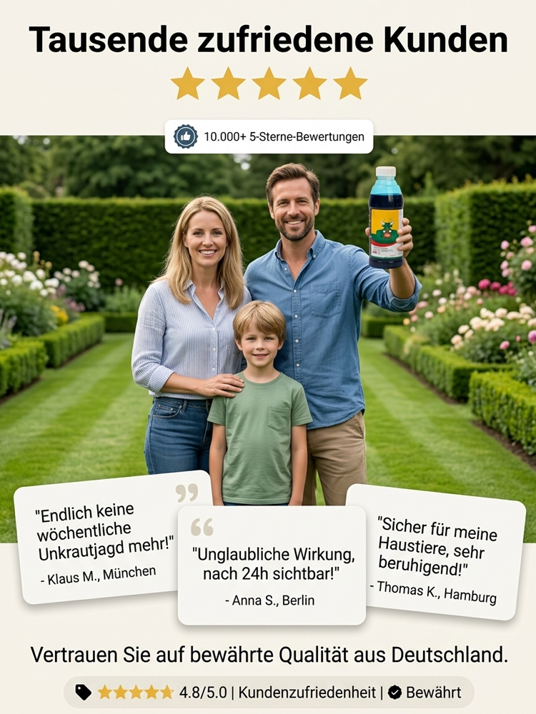 【1 Flasche entspricht 20 Flaschen】Starkes Unkraut- und Wurzelfäule-Mittel