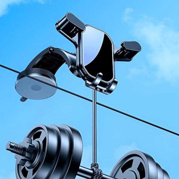 Wytrzymały uchwyt samochodowy na smartfona podczas jazdy