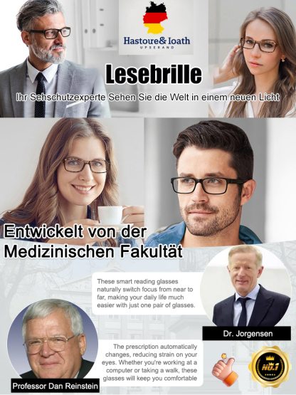 Faltbare tragbare Lesebrille