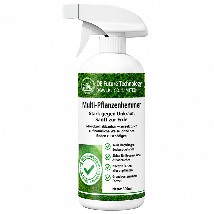 Weeds and bamboo are eliminated with a single spray