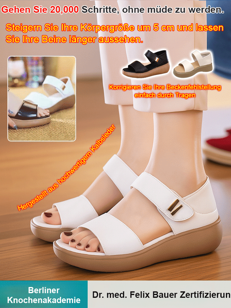 Minimalistische modische römische Sandalen