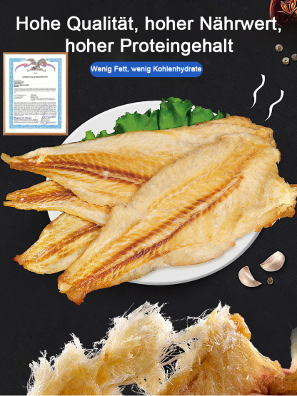 Zerreißbare, verzehrfertige Dorschfilets