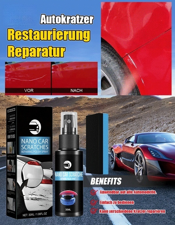Autolack Kratzer Reparatur & Polierspray