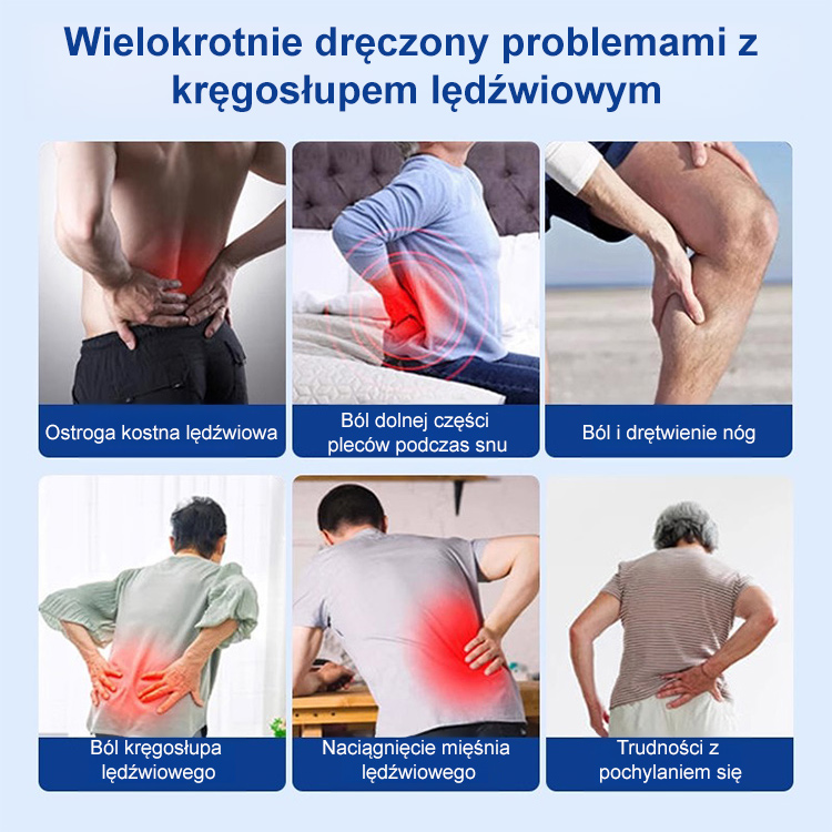 【Natychmiastowy efekt】Plaster do terapii stawów barkowych, lędźwiowych i nóg