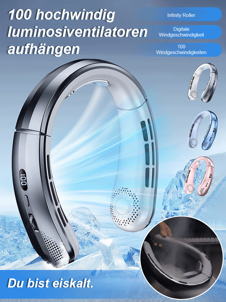 【🔥🔥🔥Heiße Promotion】Der ultrastarke Halsventilator