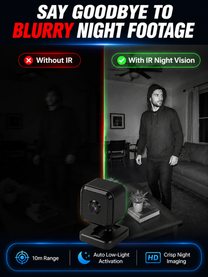 [Remote Voice Alerts for Visitors] Cube Smart CCTV Camera