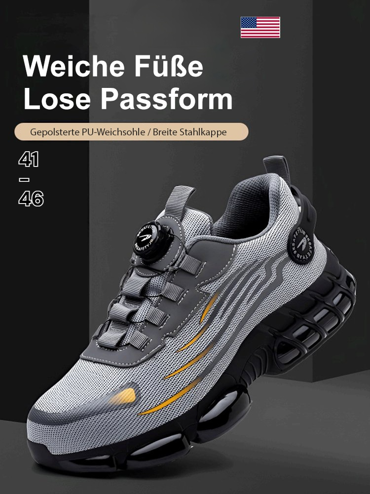 Knauf Anti-Smash und Anti-Punktur Arbeit Versicherung Schuhe