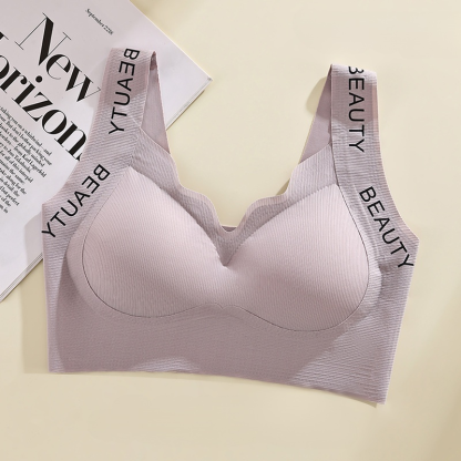 Bügeloser BH mit Trägern