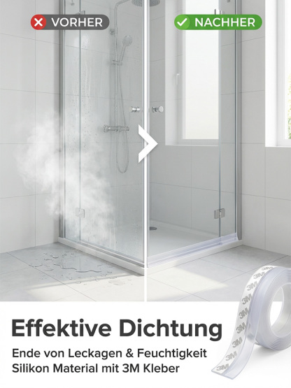 Winddichter Dichtungsstreifen