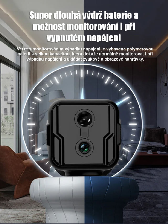 【5G Bezdrátová chytrá kamera】Výdrž baterie až 120 dní【Bez nutnosti napájení nebo připojení k síti】