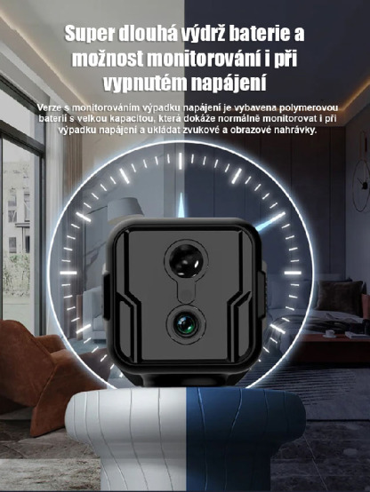 【5G Bezdrátová chytrá kamera】Výdrž baterie až 120 dní【Bez nutnosti napájení nebo připojení k síti】