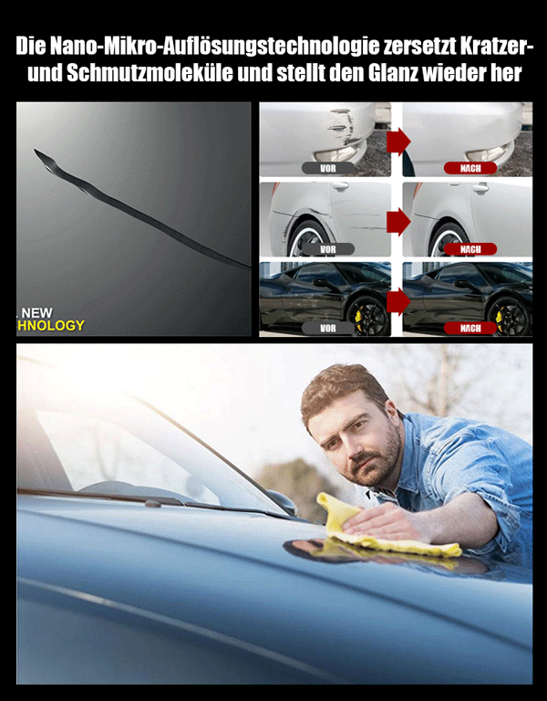 【🔥🔥🔥Beliebte Produkte empfohlen】Autolack Kratzer Reparatur & Polierspray