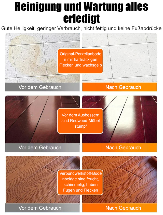 [Dekontamination und Aufhellung] Jakehoe-Bodenreiniger