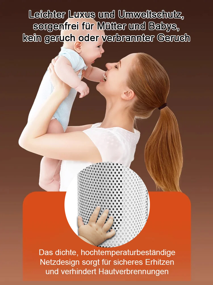 3 Tage nur 1 kWh: Heizer mit Echtholz-Optik, Luftbefeuchter & Display