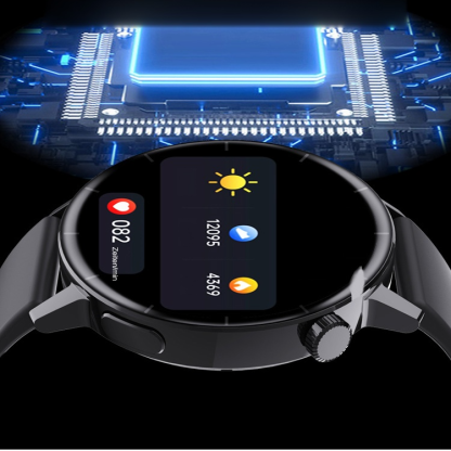 Opaska sportowa 1,35'' HD, wielofunkcyjne tryby sportowe